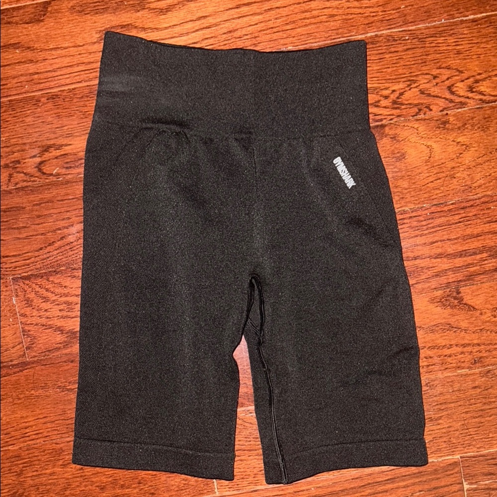 Black Gymshark Biker Shorts